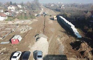 10 ayda 47 kilometre hat döşendi