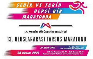 13. Uluslararası Tarsus Yarı Maratonuna sayılı...