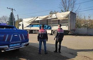 26 ton kaçak kömür ele geçirildi