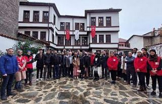 43 ülkeden 43 öğrencinin Tavşanlı ziyareti