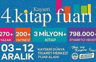 4. Kitap Fuarı kitapseverlerle buluşuyor