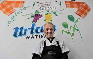 83 yaşındaki katmer ustası ’Aşık Usta’ dinçliğiyle...