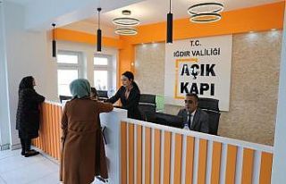 Açık Kapı Projesi, Iğdır’da halkın sorunlarının...