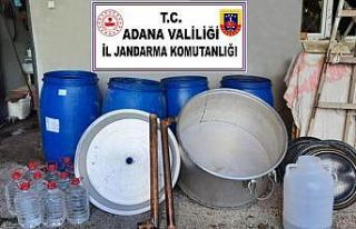 Adana’da sahte içki operasyonu