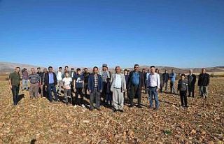 Adıyaman’da arazi toplulaştırması köylüyü...