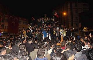 Adıyaman’da galibiyet coşkusu