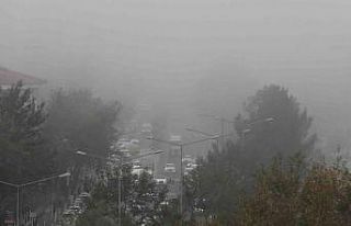 Adıyaman’ı sis kapladı