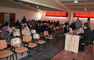 ADÜ’de kadına yönelik şiddete karşı seminer...