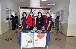 ADÜ’deki organ bağışı standı ile farkındalık...