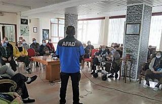 AFAD eğitimleri sürüyor