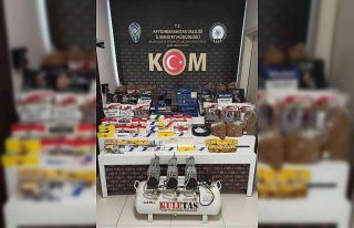 Afyonkarahisar’da polis baskın yaptı, kilo kilo...