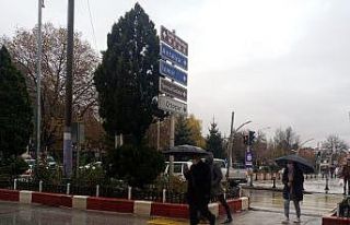 Afyonkarahisar’da yağmur yağışı sevinçle karşılandı