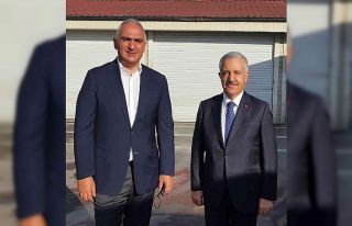 Ahmet Arslan Bakan Ersoy ile görüştü