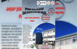 Ahşap şekillendirmeci kursu için kayıtlar başladı