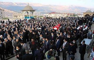 AK Parti Milletvekili İmran Kılıç son yolculuğuna...