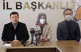AK Parti Uşak Kadın Kolları Başkanı Sabancı,...