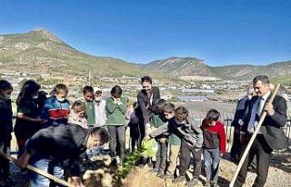 Akkuyu Nükleer A.Ş. temsilcileri, öğrencilerle...