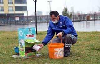Aksaray Belediyesi minik dostlarımızın yanında