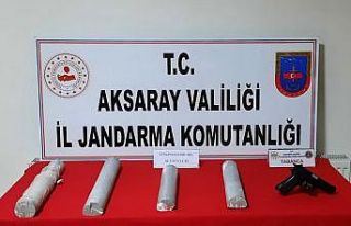 Aksaray jandarmadan 40 milyonluk “saf alüminyum”...