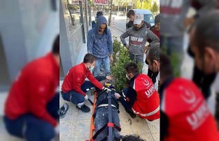 Aksaray’da 3’üncü kattan düşen inşaat işçisi...