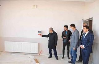 Akşehir Belediyesinin yaptırdığı 4 atölye binasında...
