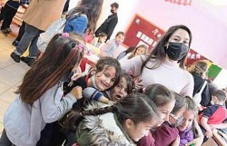 Alanya HEP’li öğrenciler, köy okullarında