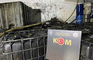 Alanya’da 13 ton kaçak akaryakıt ele geçirildi