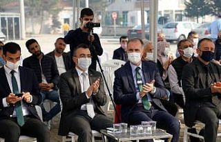 Alanyurt semt sahası törenle açıldı