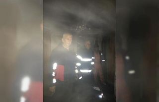Alevlere teslim olan ev kullanılamaz hale geldi