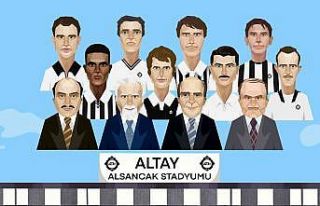 Altay’dan efsanelere saygı