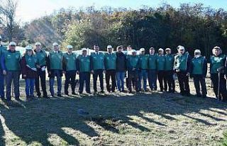 Altınova’da fidanlar toprakla buluştu