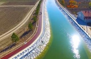 Altıntaş Avşar Deresi ıslah edildi