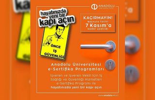 Anadolu Üniversitesi e-Sertifika programları için...