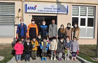 Anaokulu öğrencilerinden Kütahya AFAD’da ziyaret