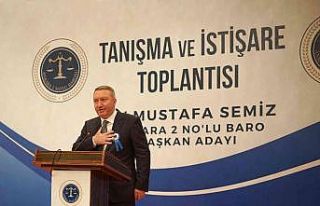 Ankara 2 No’lu Baro Başkan Adayı Mustafa Semiz...