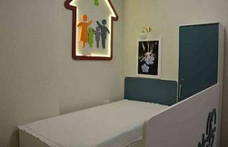 Anneler hastanede 5 yıldızlı otel konforunda sevgi...