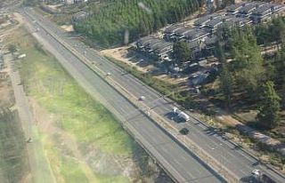 Antalya’da havadan ve karadan trafik denetimleri