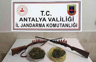 Antalya’da uyuşturucu operasyonunda 2 gözaltı