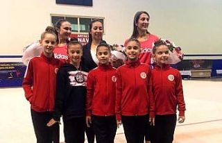 Antalyaspor Ritmik Cimnastik Takımı, Türkiye şampiyonu...