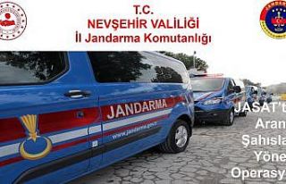 Aranma kararı olan iki şahıs jandarma kontrolüne...