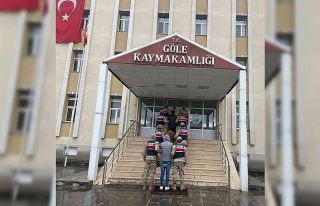 Ardahan’da 27 düzensiz göçmen yakalandı, sürücüler...