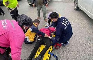 Ataşehir’de motokuryenin sinyal hatası: 1 yaralı