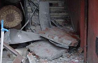 Ataşehir’de patlamanın olduğu fırındaki hasar...