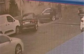 Ataşehir’deki kazada yaya, ölümden kıl payı...