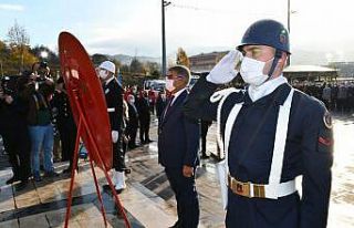 Atatürk ölümünün 83. yılında törenle anıldı