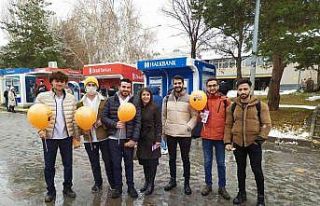 Atatürk Üniversitesinde 25 Kasım farkındalık...