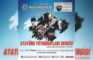 Atatürk’ün fotoğrafları Aydın’da sergilenecek