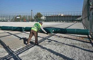 Atıcılar’da 3 nolu saha yenileniyor