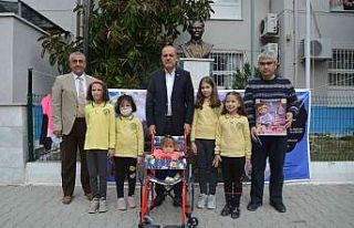 Atık yağlar tekerlekli sandalyeye dönüştü