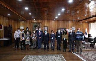 Avrupa veteriner eğitim kurumları birliği heyeti...